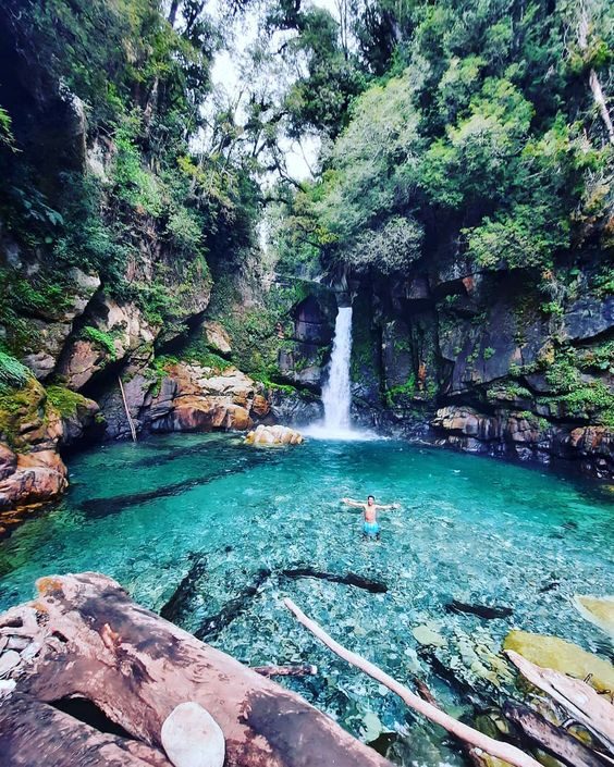 Cascada Escondida Cochamó